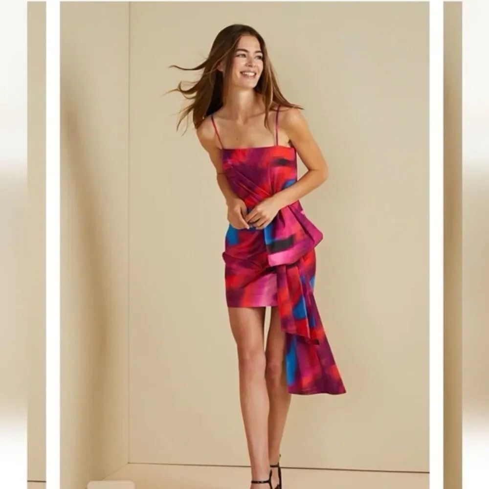 NWT Amur Finnegan Bow Mni Dress